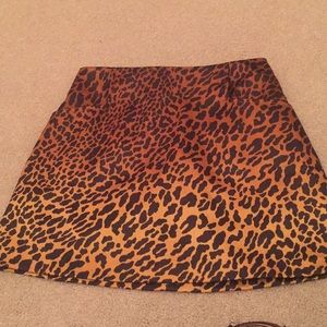 Urban outfitters leopard skirt